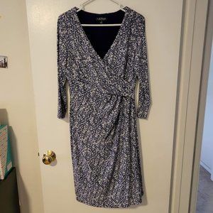 Faux Wrap Dress - Size 10